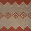 Mesa LW1D Khaki Paprika Hand Woven Rug
