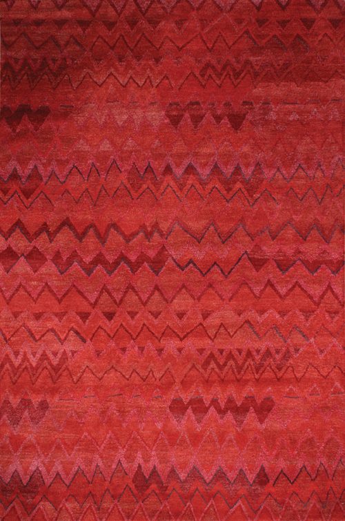 Bargello, red