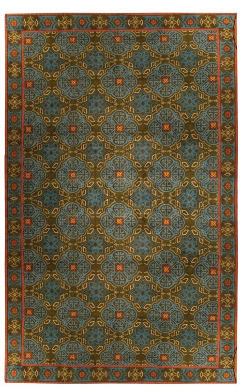 Capistrano, blue/green (Custom)