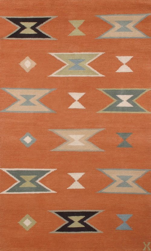LW37A, terracotta/ebony/teal