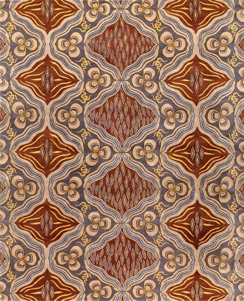 Marrakesh, charcoal/marigold