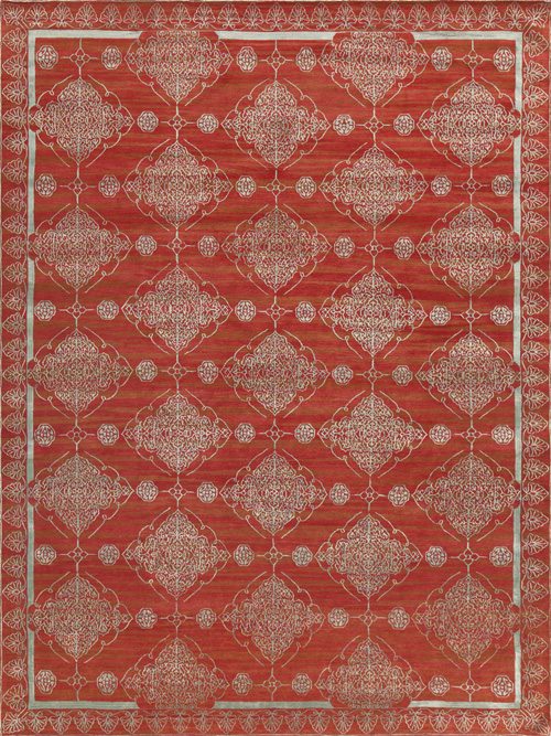Valencia, red/teal
