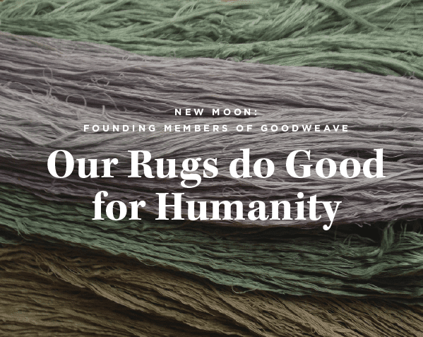 GoodWeave Ensures Moral Rug Making Standards