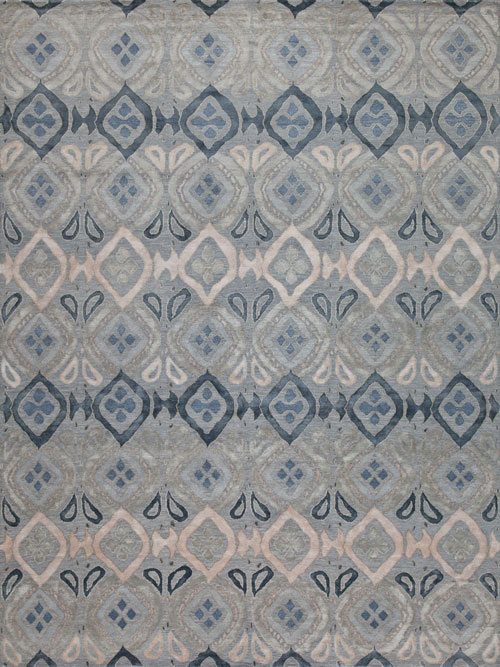 Bali, silver/cobalt