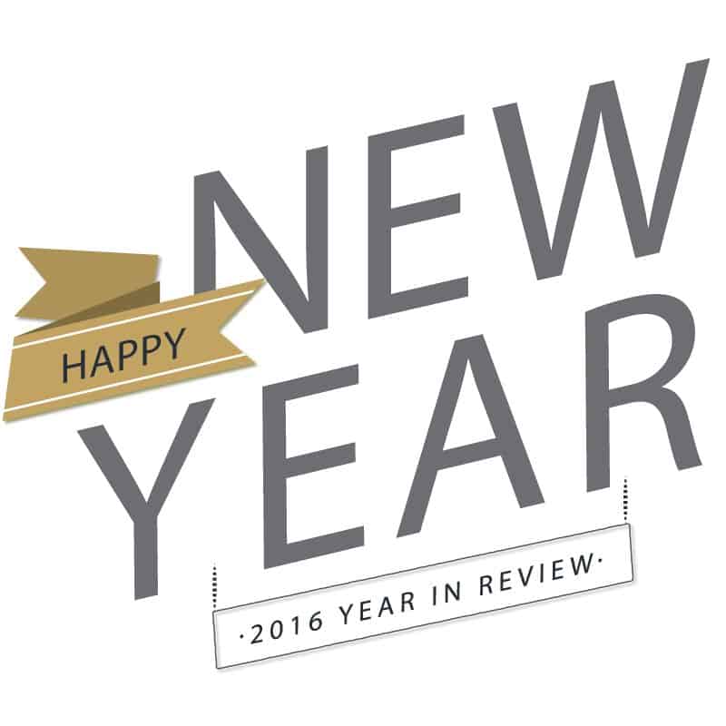 Happy New Year! — 2016 Year In Review