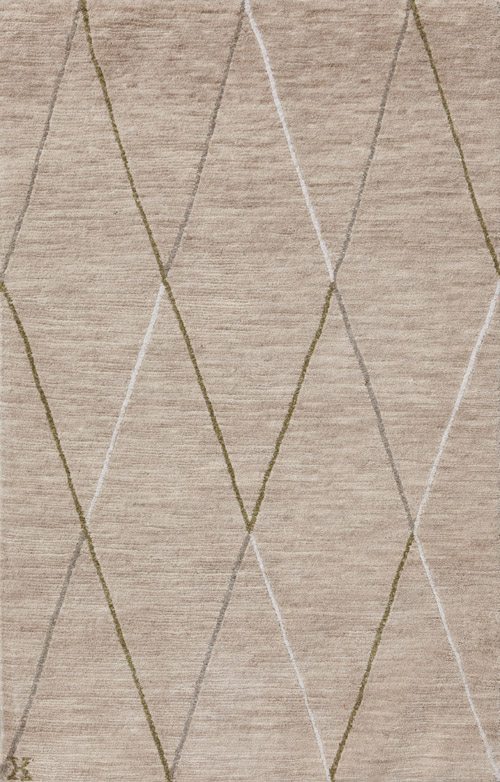 Damara, cream/green (custom)