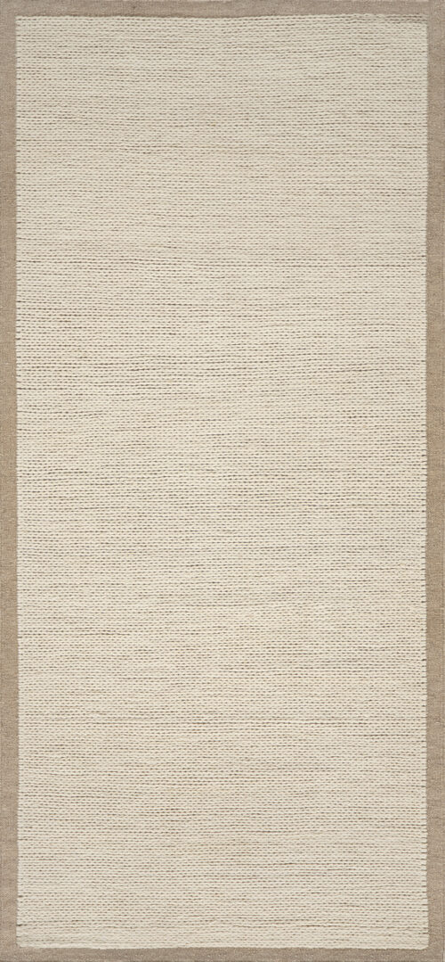 Textures 4 Bone Ivory Flat Weave Rug